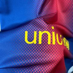 ÁO ĐẤU BARCELONA 2012/13 RETRO HÀNG THÁI SÂN NHÀ ĐỎ PHỐI XANH