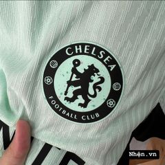 ÁO ĐẤU CHELSEA SÂN KHÁCH XANH MINT PLAYER MÙA GIẢI 2023/2024