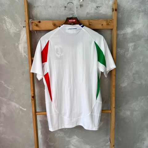 ÁO ĐẤU TUYỂN ITALY 2024/25 HÀNG THÁI SÂN KHÁCH TRẮNG PLAYER