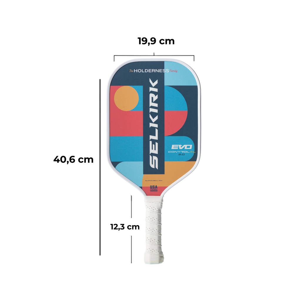 VỢT PICKLEBALL SELKIRK SLK EVO 2.0 CONTROL - XL - HOLDERNESS