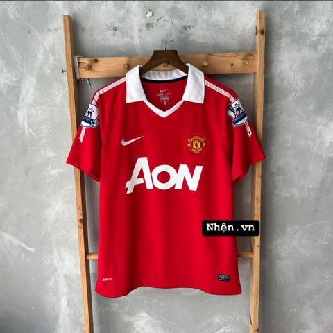 ÁO ĐẤU MANCHESTER UNITED 2010/11 RETRO HÀNG THÁI SÂN NHÀ ĐỎ