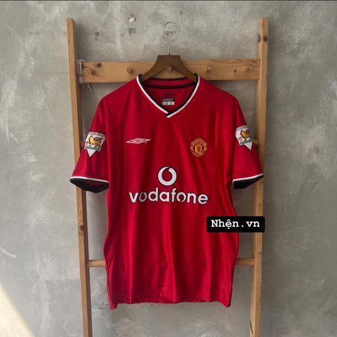 ÁO ĐẤU MANCHESTER UNITED 2000/01 RETRO HÀNG THÁI SÂN NHÀ ĐỎ