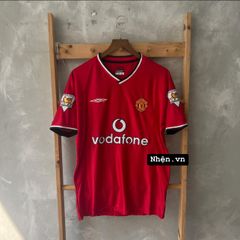 ÁO ĐẤU MANCHESTER UNITED 2000/01 RETRO HÀNG THÁI SÂN NHÀ ĐỎ