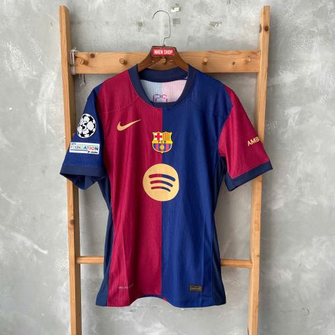 ÁO ĐẤU BARCELONA 2024/25 HÀNG THÁI SÂN NHÀ PLAYER