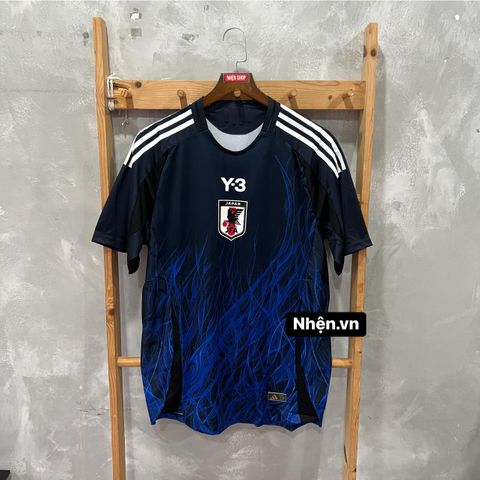 ÁO ĐẤU TUYỂN NHẬT 2024/25 HÀNG THÁI SÂN NHÀ XANH ĐEN PLAYER