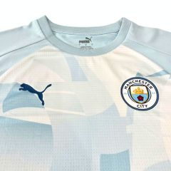 ÁO PRE-MATCH MANCITY MÀU XANH - 774370-01 - SIZE L US (KHÔNG TAG)