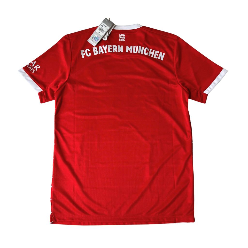 ÁO ĐẤU BAYERN MUNICH CHÍNH HÃNG 2022/23 SÂN NHÀ BẢN FAN - H39900 - SIZE M ( asian )