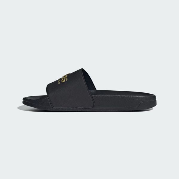 DÉP ADILETTE ĐEN CHỮ VÀNG GOLD II0018
