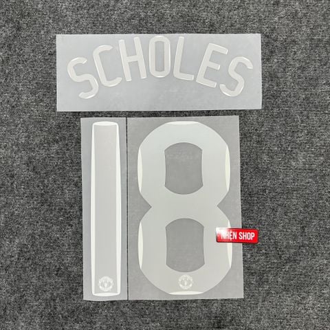 [REMAKE] NAMESET SCHOLES #18 MANCHESTER UNITED SÂN NHÀ - MÙA GIẢI 2008/09