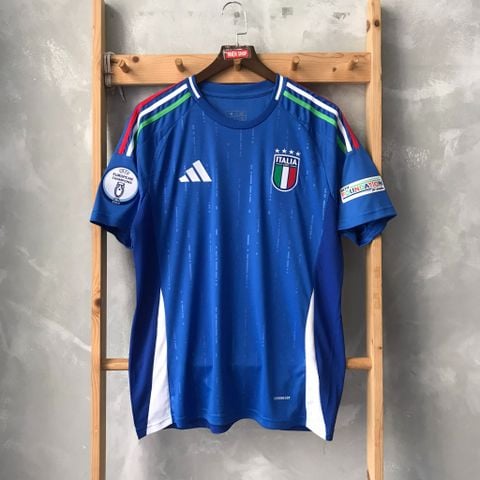 ÁO ĐẤU TUYỂN ITALY 2024/25 HÀNG THÁI SÂN NHÀ XANH FAN