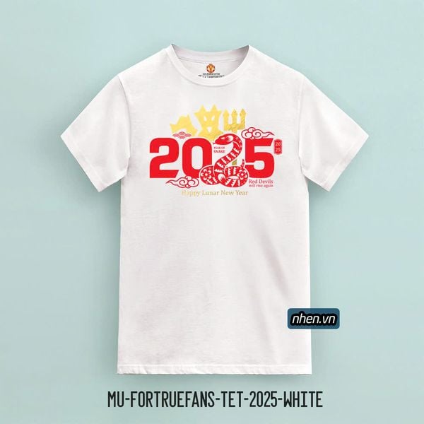 ÁO THUN MU05 - MU TẾT 2025 - FORM SUÔNG