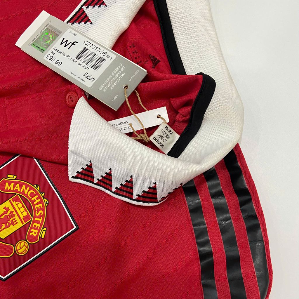 ÁO ĐÂU MUFC 22/23 CHÍNH HÃNG PLAYER HOME - RASHFORD 10 - H13889 - SIZE M ÂU