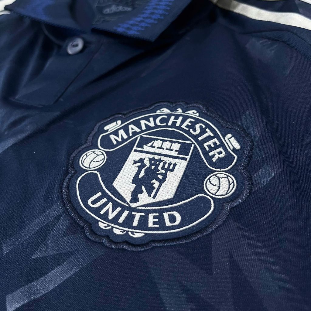 ÁO BÓNG ĐÁ MANCHESTER UNITED 2024/25 CHÍNH HÃNG SÂN KHÁCH TAY DÀI BẢN FAN - IT1984