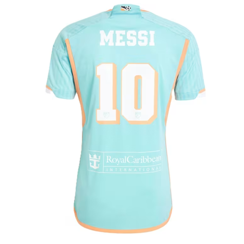 ÁO BÓNG ĐÁ INTER MIAMI 2024/25 ARCHIVE CHÍNH HÃNG SÂN KHÁCH BẢN PLAYER MESSI #10 - JE6079