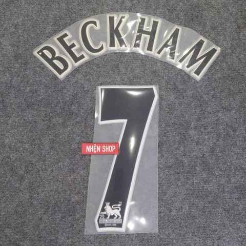 [REMAKE] NAMESET BECKHAM #7 MANCHESTER UNITED SÂN KHÁCH - NGOẠI HẠNG ANH TỪ 1997 - 2007