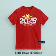 ÁO THUN MU05 - MU TẾT 2025 - FORM SUÔNG