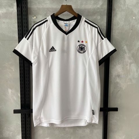 ÁO ĐẤU ĐỨC 2002 RETRO HÀNG THÁI SÂN NHÀ TRẮNG