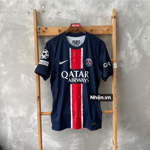 ÁO ĐẤU PSG 2024/25 HÀNG THÁI SÂN NHÀ XANH PLAYER