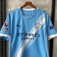 ÁO ĐẤU MANCHESTER CITY 2025/26 HÀNG THÁI SÂN NHÀ XANH PLAYER