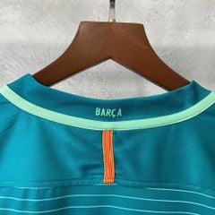 ÁO ĐẤU BARCELONA 2016/17 RETRO HÀNG THÁI SÂN KHÁCH THỨ BA XANH