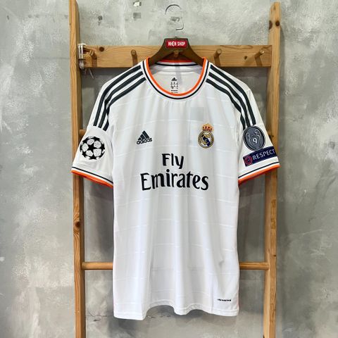ÁO ĐẤU REAL MADRID 2013/14 RETRO HÀNG THÁI SÂN NHÀ TRẮNG
