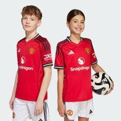 ÁO BÓNG ĐÁ SÂN NHÀ MANCHESTER UNITED MÙA GIẢI 25/26 TRẺ EM - JP3013