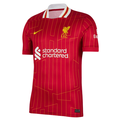 ÁO BÓNG ĐÁ LIVERPOOL 2024/25 CHÍNH HÃNG SÂN NHÀ ĐỎ BẢN FAN - FN8798-688