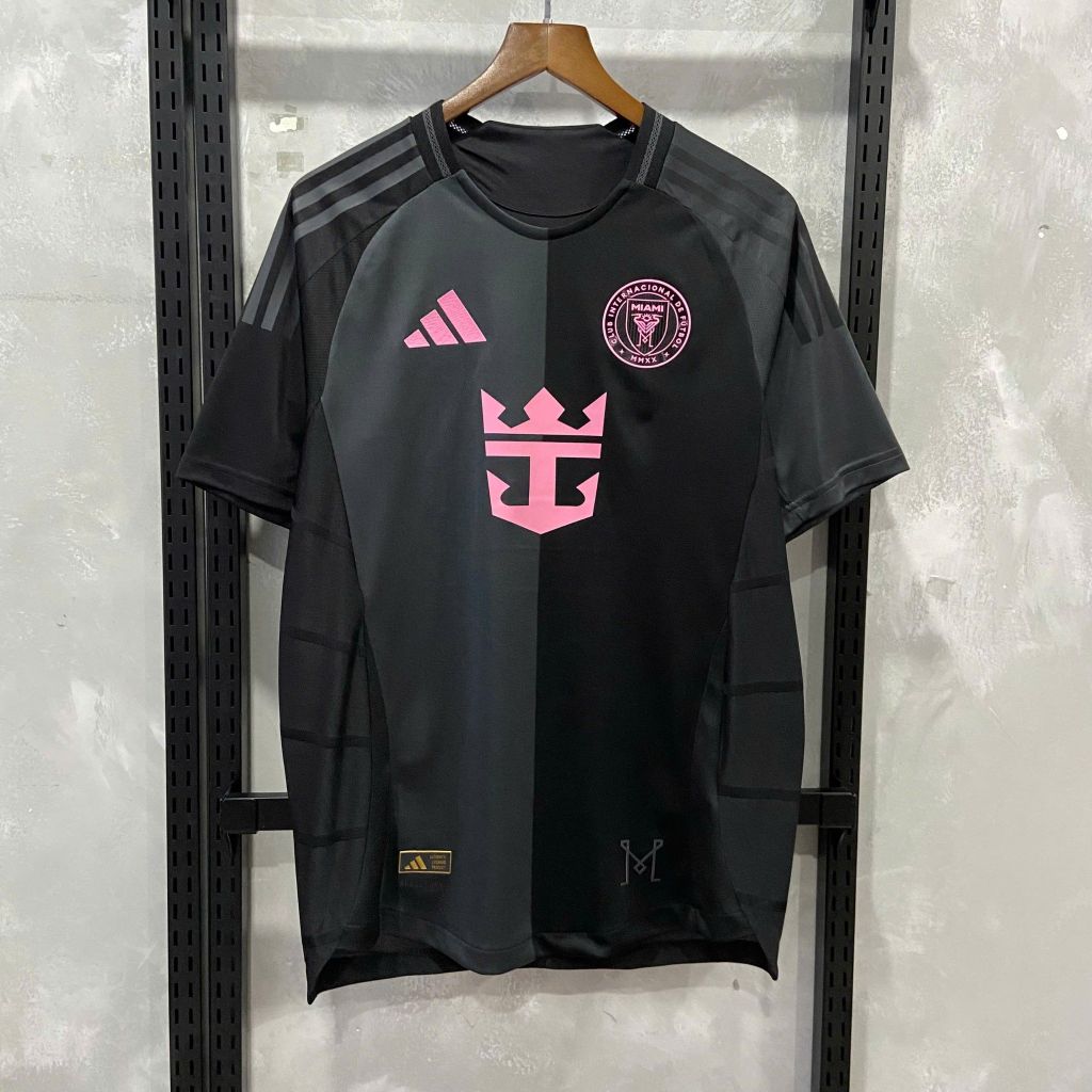 ÁO ĐẤU INTER MIAMI 2025/26 HÀNG THÁI SÂN KHÁCH ĐEN PLAYER