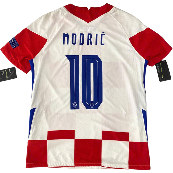 ÁO BÓNG ĐÁ TUYỂN CROATIA 2022/23 CHÍNH HÃNG SÂN NHÀ PLAYER MODRIC #10 - L (ÂU) - CD0584-100