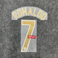 NAMESET RONALDO #7 MANCHESTER UNITED SÂN NHÀ - MÙA GIẢI 2006/07