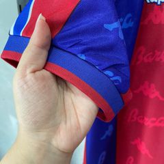 ÁO ĐẤU BARCELONA 1995/97 RETRO HÀNG THÁI SÂN NHÀ ĐỎ PHỐI XANH