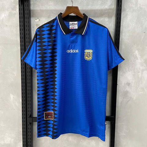 ÁO ĐẤU ARGENTINA 1994 RETRO HÀNG THÁI SÂN KHÁCH XANH