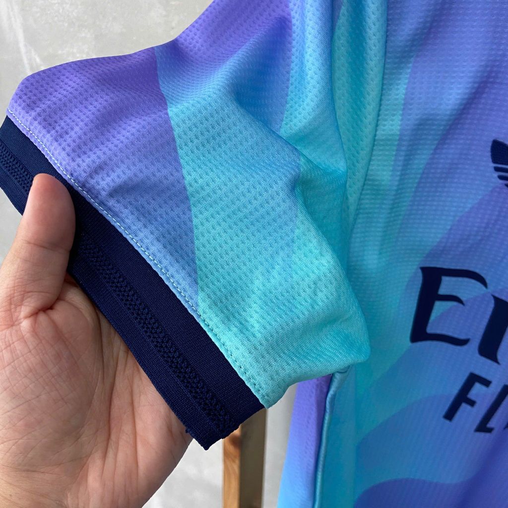 ÁO ĐẤU ARSENAL 2024/25 HÀNG THÁI SÂN KHÁCH THỨ BA XANH PLAYER