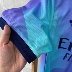 ÁO ĐẤU ARSENAL 2024/25 HÀNG THÁI SÂN KHÁCH THỨ BA XANH PLAYER