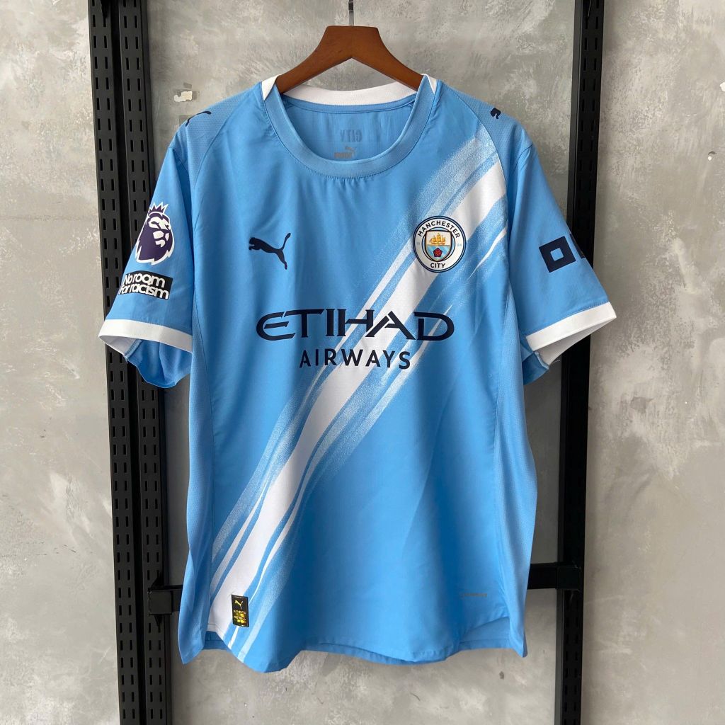 ÁO ĐẤU MANCHESTER CITY 2025/26 HÀNG THÁI SÂN NHÀ XANH PLAYER