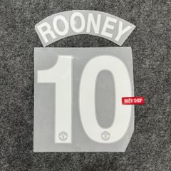ROONEY #10 MANCHESTER UNITED SÂN NHÀ - MÙA GIẢI 2009/10