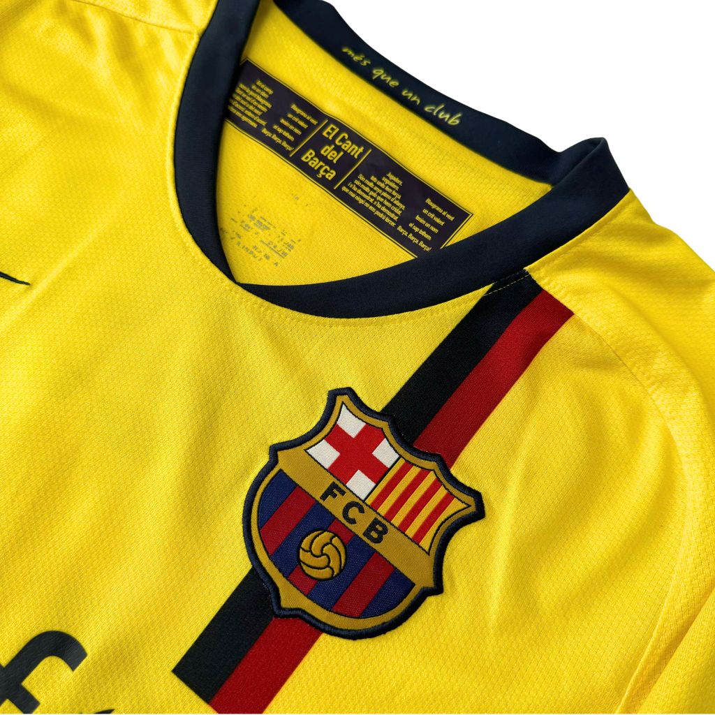 ÁO BÓNG ĐÁ BARCELONA 2008/09 CHÍNH HÃNG SÂN KHÁCH MESSI #10 - SIZE S