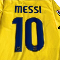 ÁO BÓNG ĐÁ BARCELONA 2008/09 CHÍNH HÃNG SÂN KHÁCH MESSI #10 - SIZE S