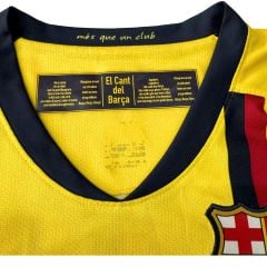ÁO BÓNG ĐÁ BARCELONA 2008/09 CHÍNH HÃNG SÂN KHÁCH MESSI #10 - SIZE S