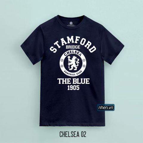 ÁO THUN STAMFORD BRIDGE CHELSEA MÀU XANH ĐEN