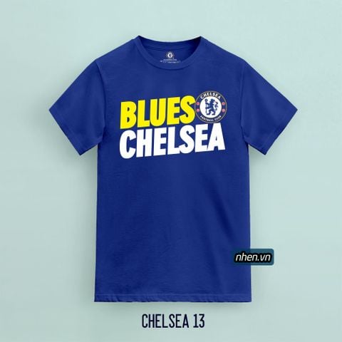 ÁO THUN BLUES CHELSEA MÀU XANH