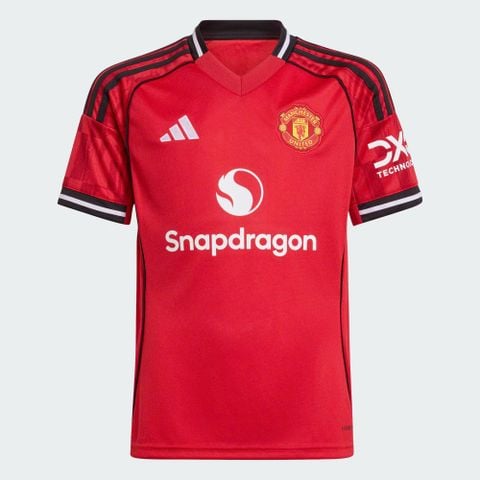 ÁO BÓNG ĐÁ SÂN NHÀ MANCHESTER UNITED MÙA GIẢI 25/26 TRẺ EM - JP3013