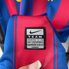 ÁO ĐẤU BARCELONA 2009/10 RETRO HÀNG THÁI SÂN NHÀ ĐỎ PHỐI XANH