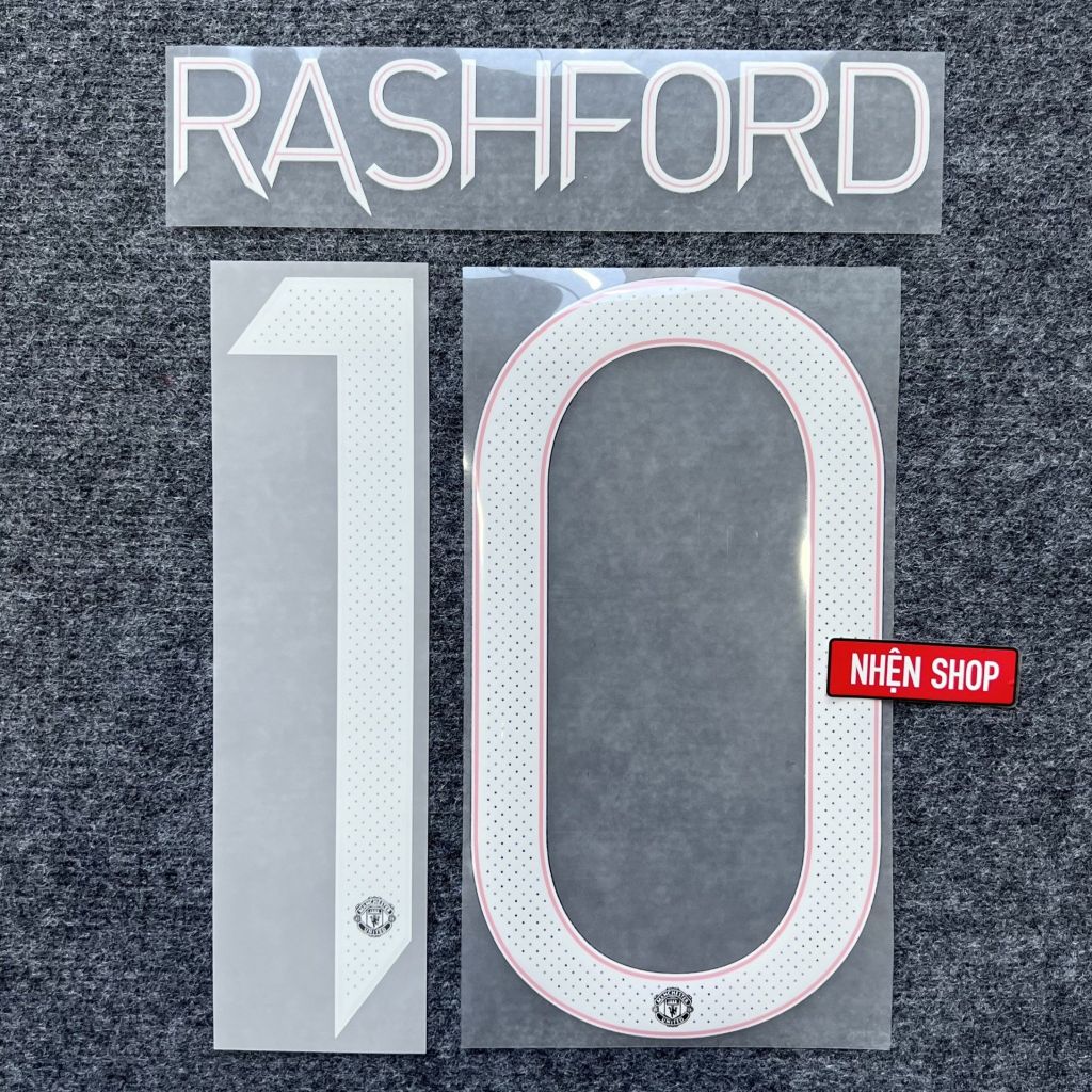 NAMESET RASHFORD 10 AUTHENTIC MUFC MANCHESTER UNITED SÂN NHÀ 2021/22 UCL & FA CUP