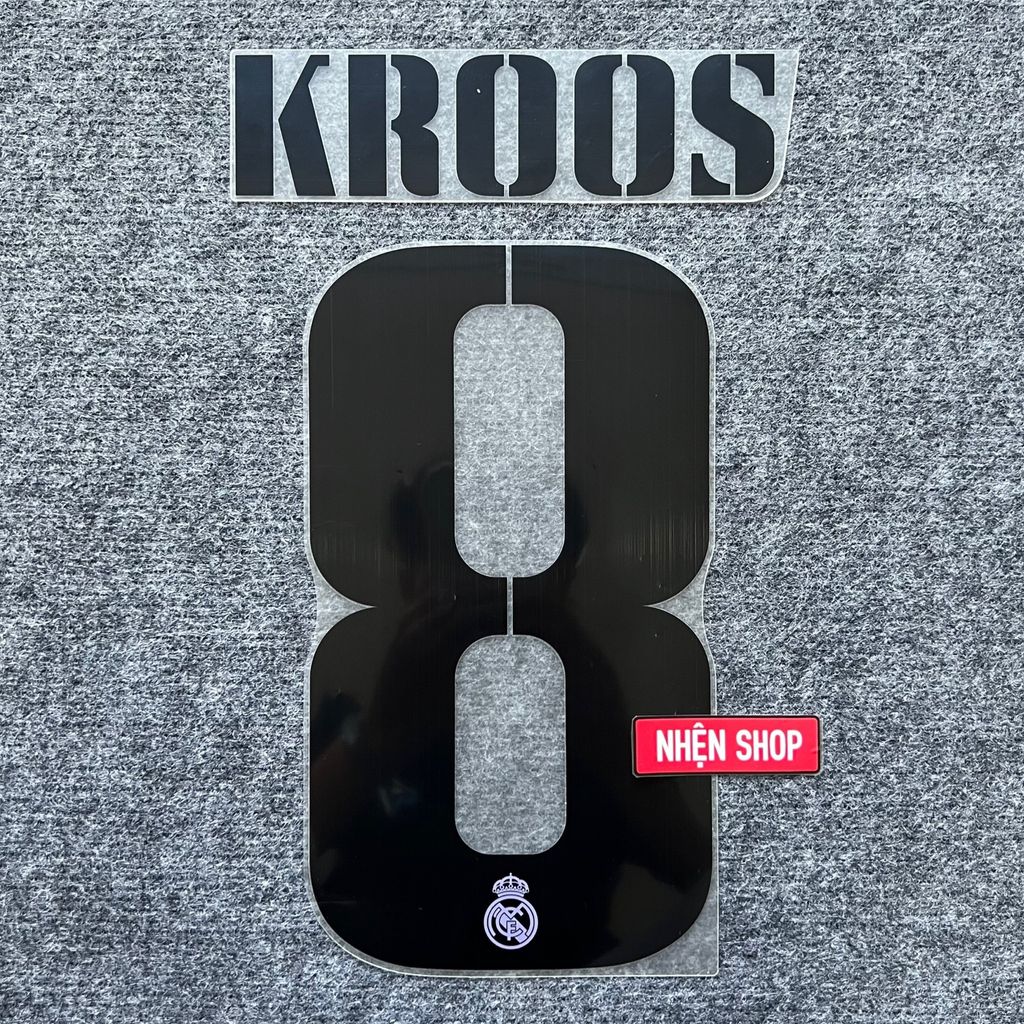 NAMESET KROOS 8 AUTHENTIC REAL MADRID SÂN KHÁCH 2022/23 UCL