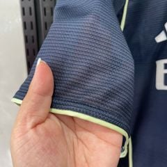 ÁO ĐẤU REAL MADRID 2025/26 HÀNG THÁI SÂN KHÁCH XANH ĐEN PLAYER
