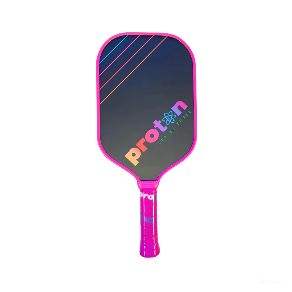 VỢT PICKLEBALL PROTON SERIES THREE - RAW CARBON HỒNG