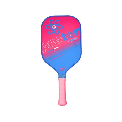 VỢT PICKLEBALL PROTON SERIES ONE - TYPE A - TOURNAMENT ELONGATED HỒNG XANH