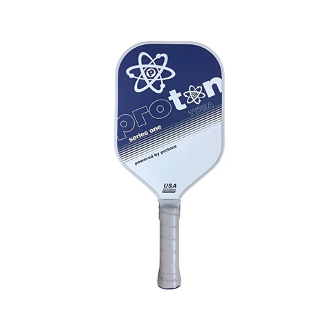 VỢT PICKLEBALL PROTON SERIES ONE - TYPE A - TOURNAMENT ELONGATED XÁM XANH