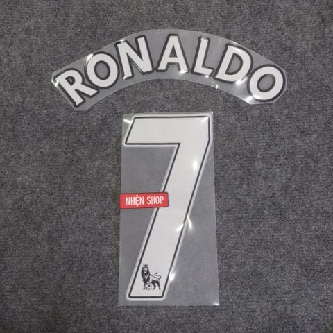 [REMAKE] NAMESET RONALDO #7 MANCHESTER UNITED SÂN NHÀ - NGOẠI HẠNG ANH 2007/08